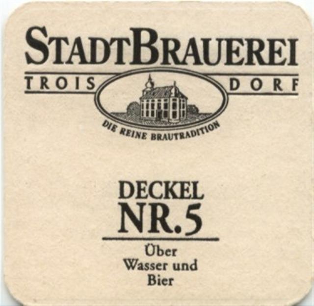 troisdorf su-nw stadt deckel 3a (quad185-deckel 5-schwarz) 
